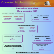 Planning des formations 2ème semestre 2025