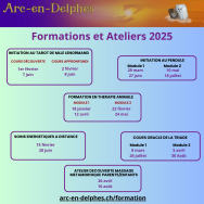 Planning des formations de janvier à août 2025