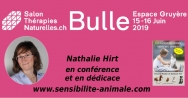 Conférence Karma des Animaux - Nathalie Hirt - Bulle Conférence Karma des Animaux - Nathalie Hirt - Bulle