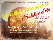 Lumière en abondance : solstice d'été Lumière en abondance : solstice d'été