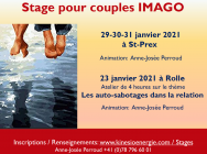 Stage de couples Imago 29-30-31 janvier 2021 à St-Prex Stage de couples Imago 29-30-31 janvier 2021 à St-Prex