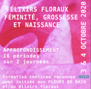 Elixirs floraux, féminité, grossesse et naissance Elixirs floraux, féminité, grossesse et naissance