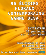 Initiation aux élixirs floraux gamme Deva